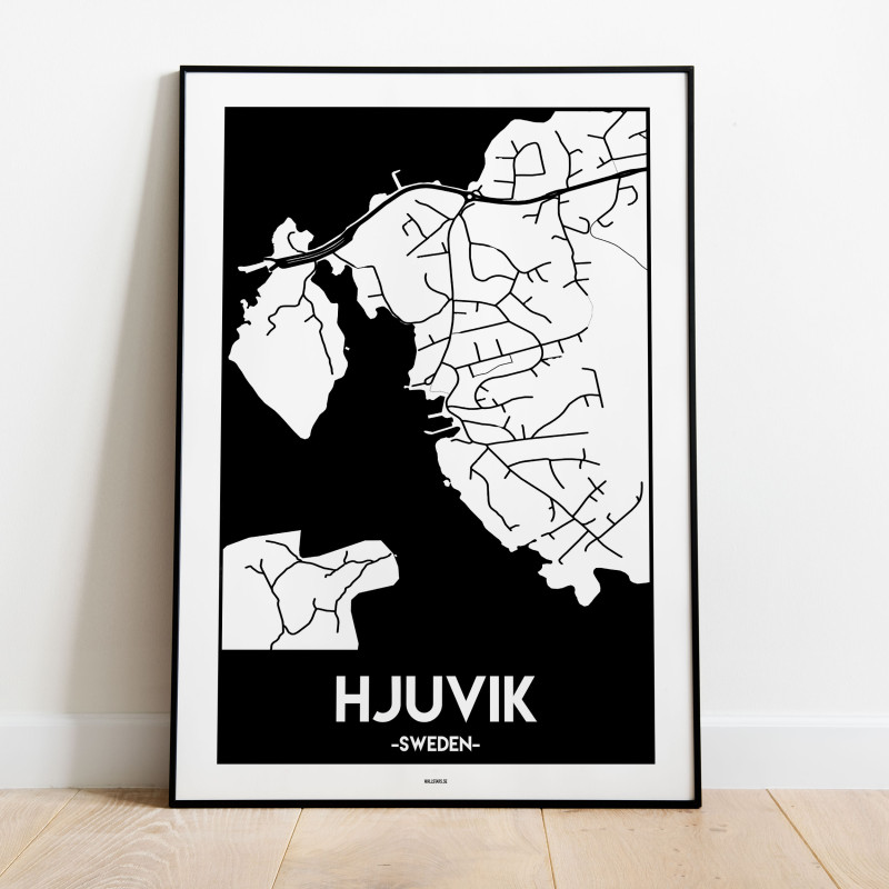 Hjuvik Urban Karta