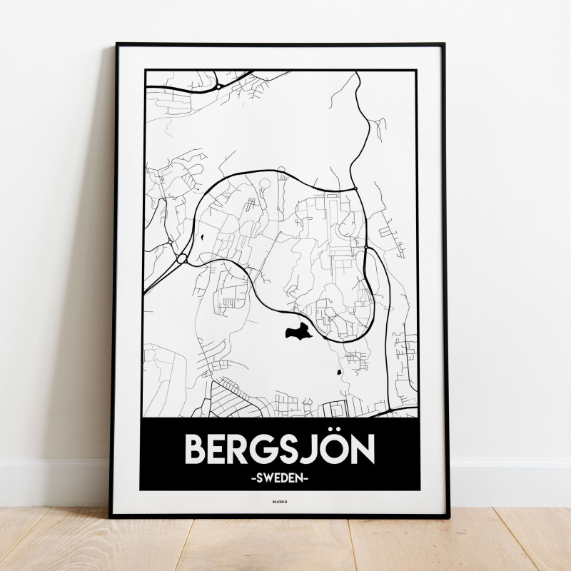 Bergsjön Urban Karta