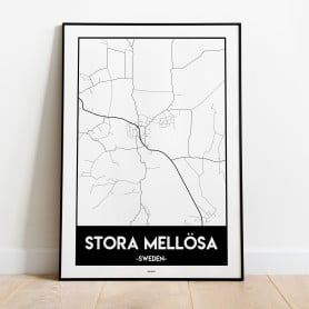 Stora Mellösa Urban Karta