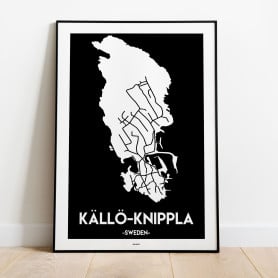 Källö-Knippla Urban Karta