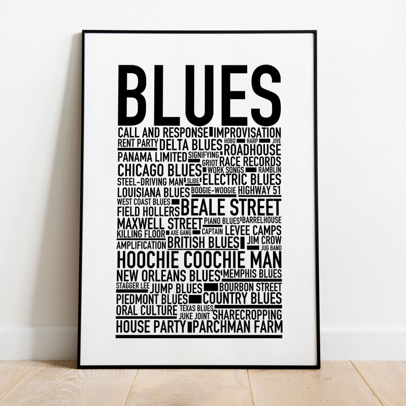 Blues Poster
