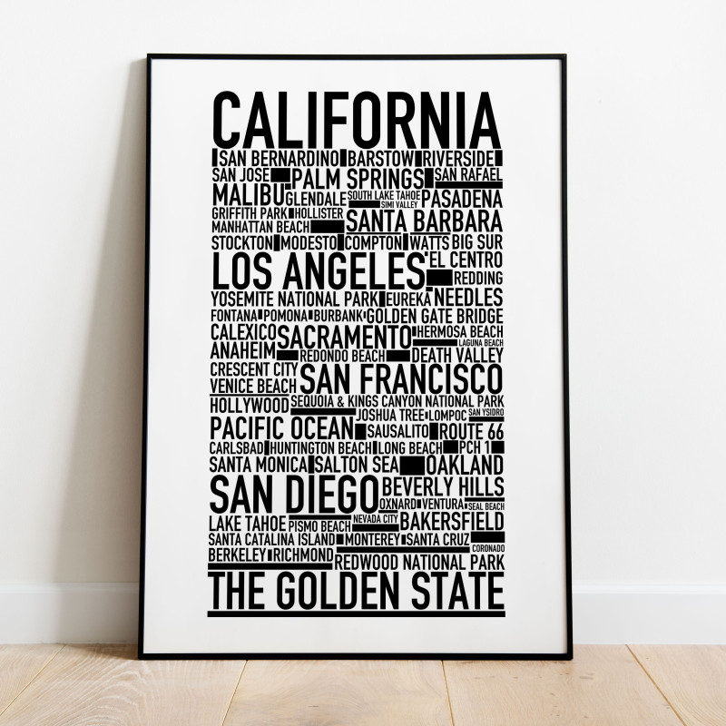 California Poster