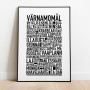 Värnamomål Poster