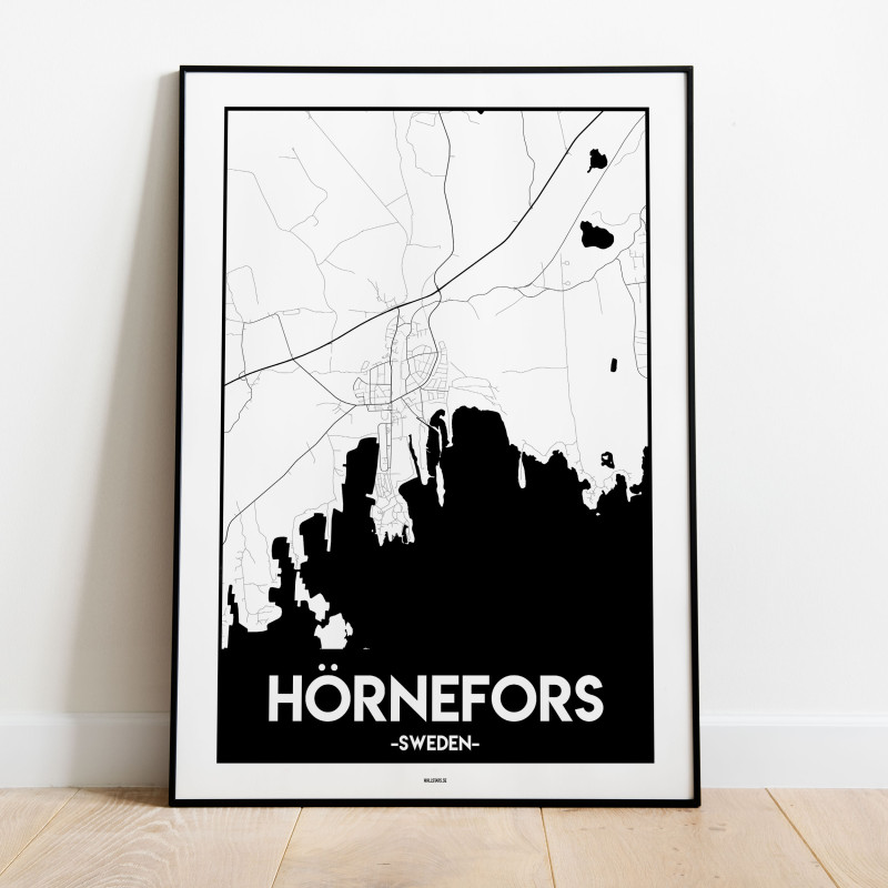 Hörnefors Urban Karta