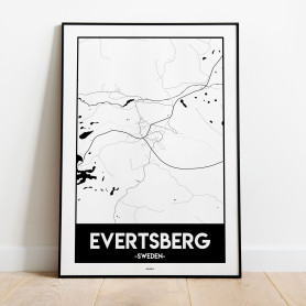 Evertsberg Urban Karta