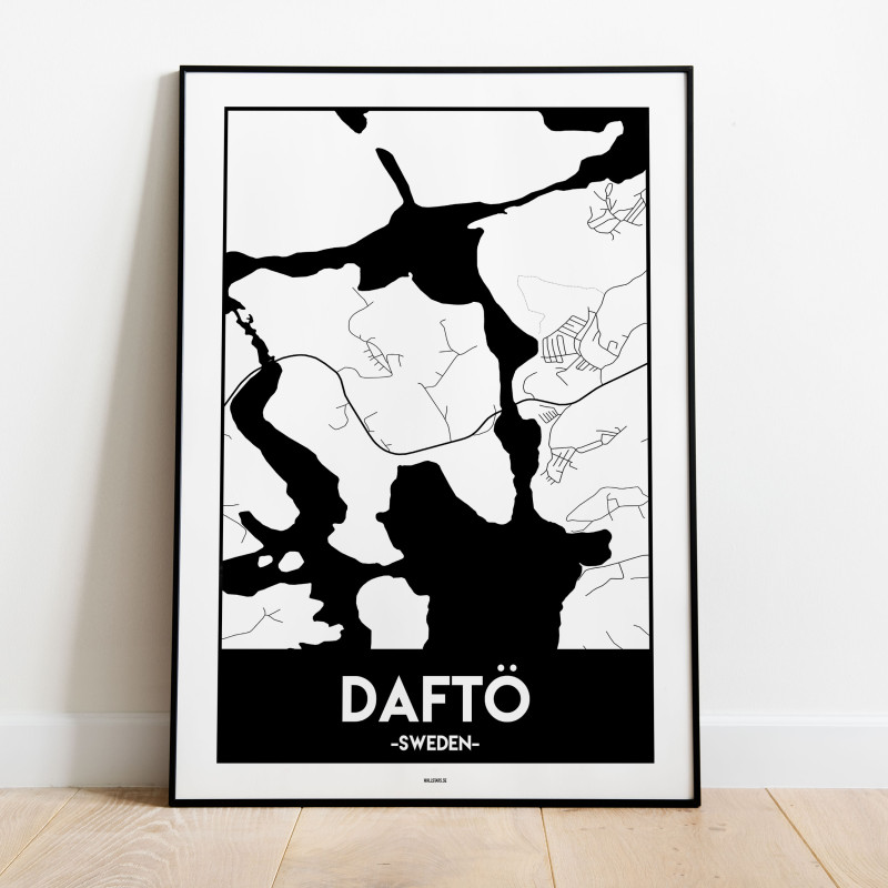 Daftö Urban Karta