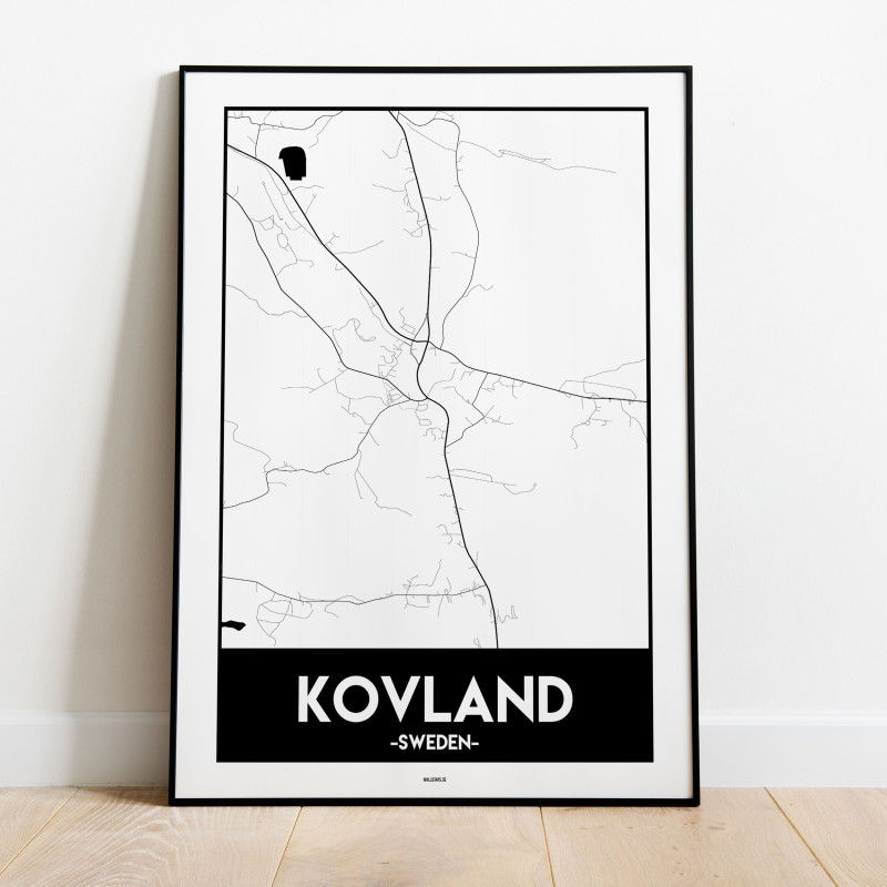 Kovland Urban Karta