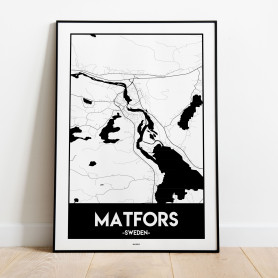 Matfors Urban Karta