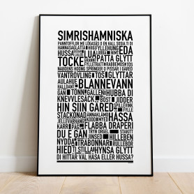 Simrishamniska Poster