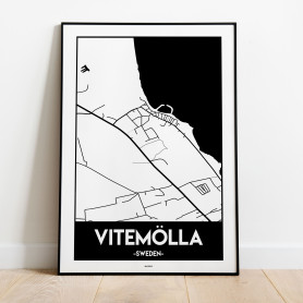 Vitemölla Urban Karta