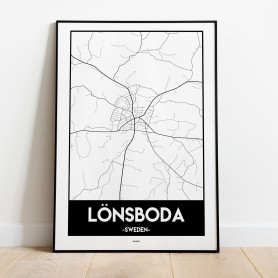 Lönsboda Urban Karta