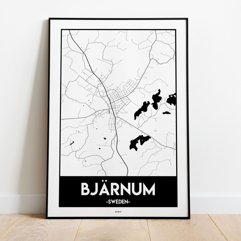 Bjärnum Urban Karta