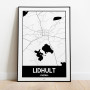 Lidhult Urban Karta