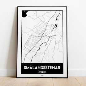 Smålandsstenar Urban Karta