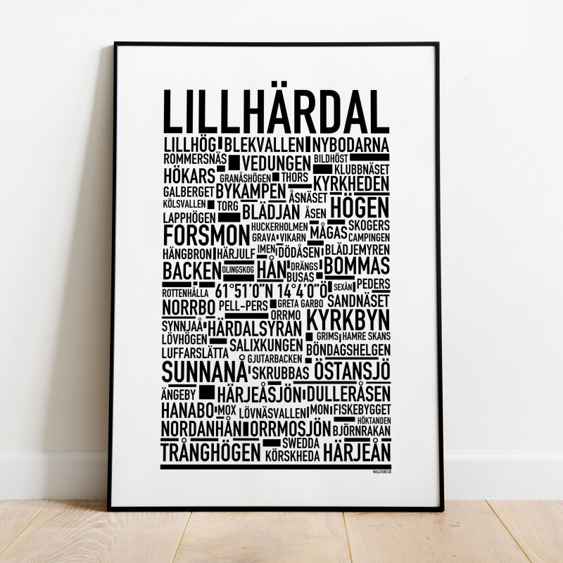 Lillhärdal Poster