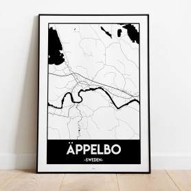 Äppelbo Urban Karta