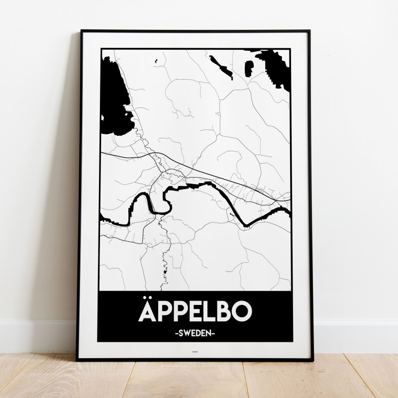 Äppelbo Urban Karta