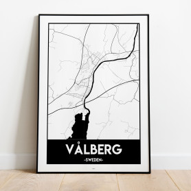 Vålberg Urban Karta