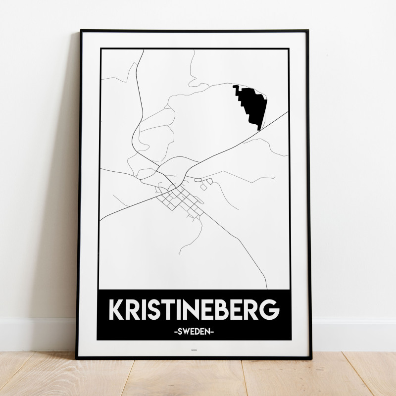 Kristineberg Lappland Urban Karta