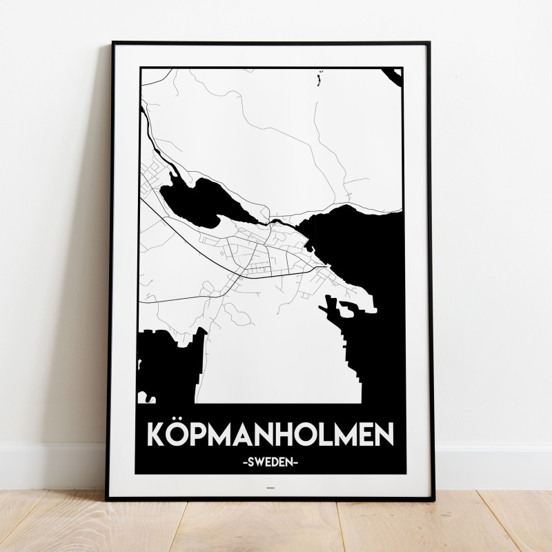Köpmanholmen Urban Karta