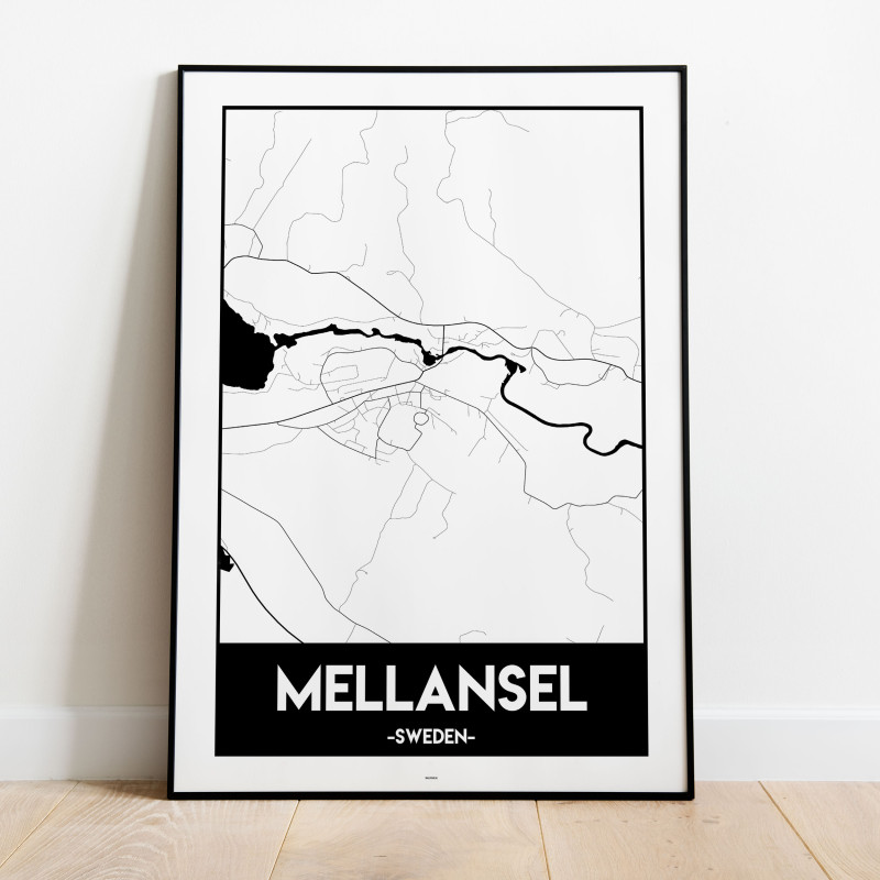 Mellansel Urban Karta