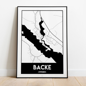 Backe Urban Karta