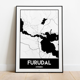 Furudal Urban Karta