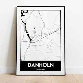 Danholn Urban Karta