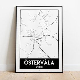 Östervåla Urban Karta