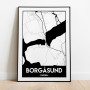 Borgåsund Urban Karta