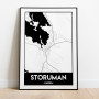Storuman Urban Karta