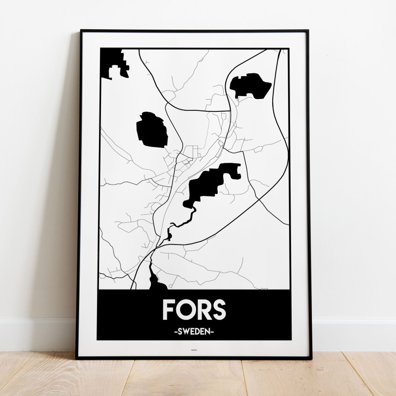 Fors Dalarna Urban Karta