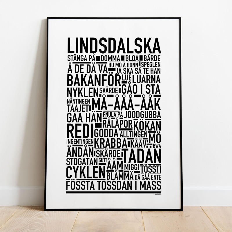 Lindsdalska Poster