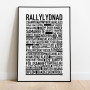 Rallylydnad Poster