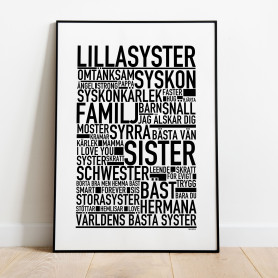 Lillasyster Poster
