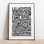 Lillasyster Poster