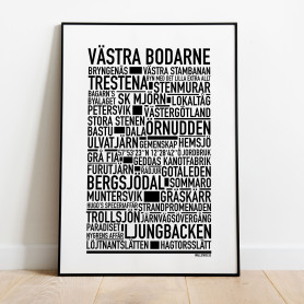 Västra Bodarne Poster