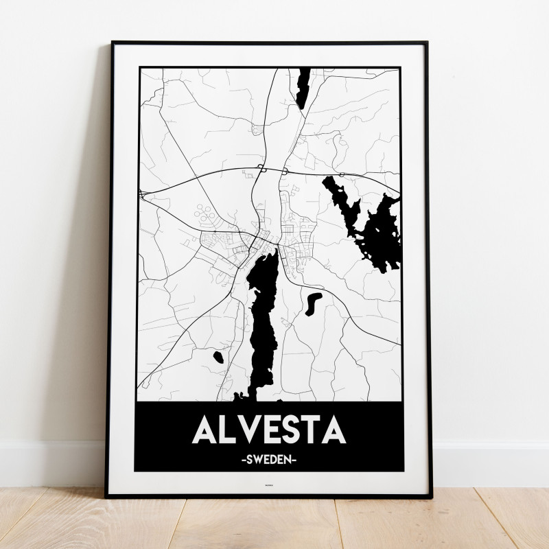 Alvesta Urban Karta