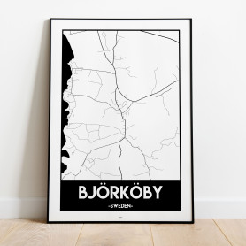 Björköby Urban Karta