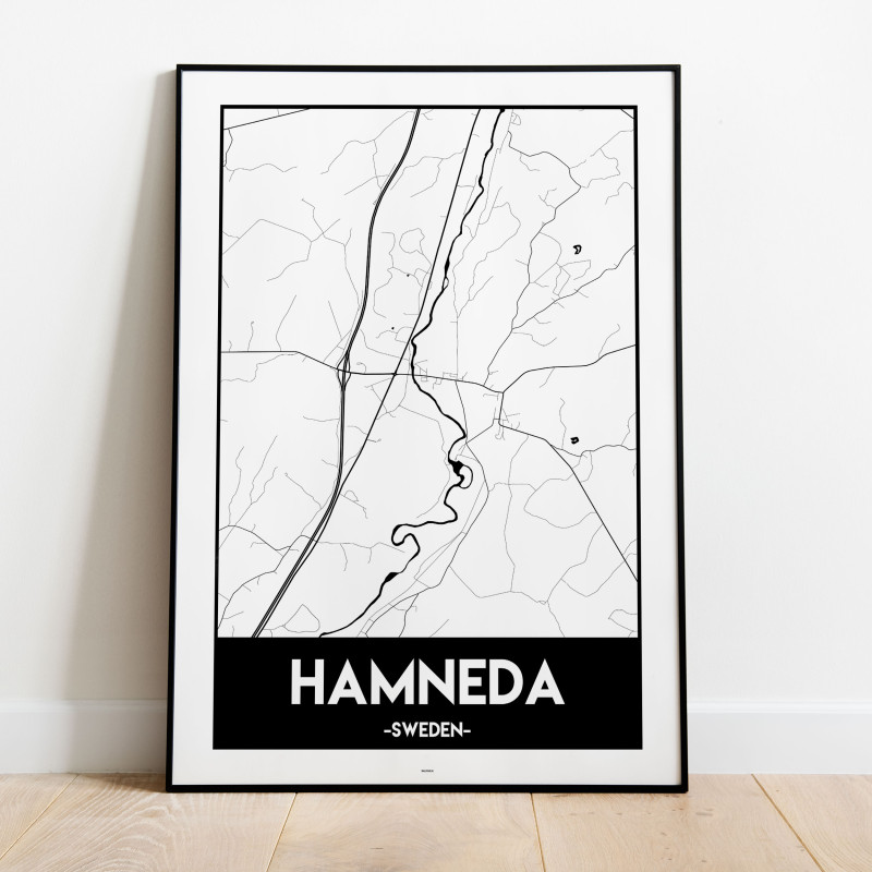 Hamneda Urban Karta