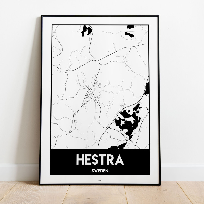 Hestra Gisvlaved Urban Karta