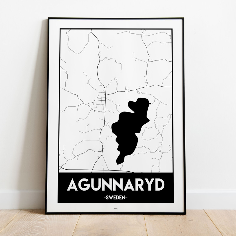Agunnaryd Urban Karta