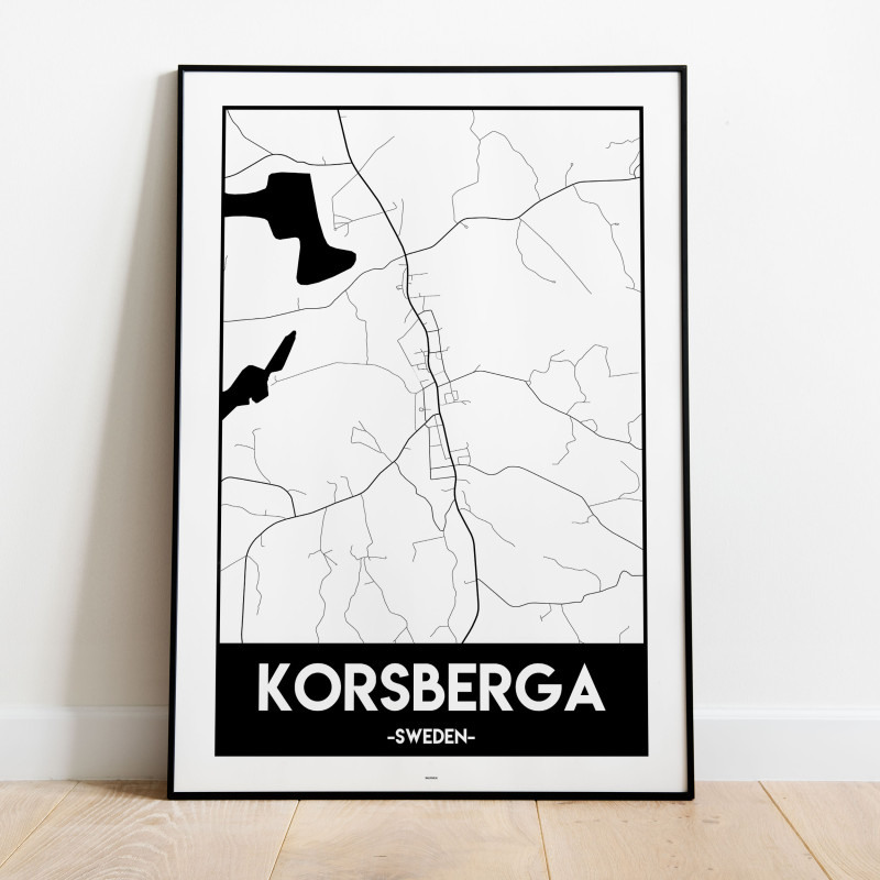 Korsberga Urban Karta