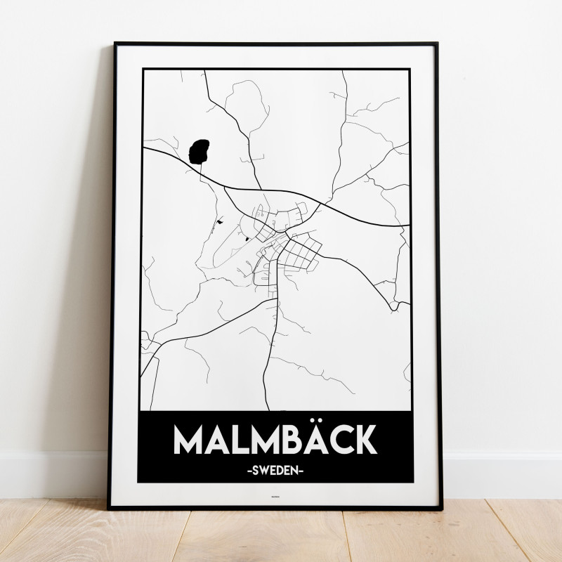 Malmbäck Urban Karta