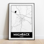 Malmbäck Urban Karta