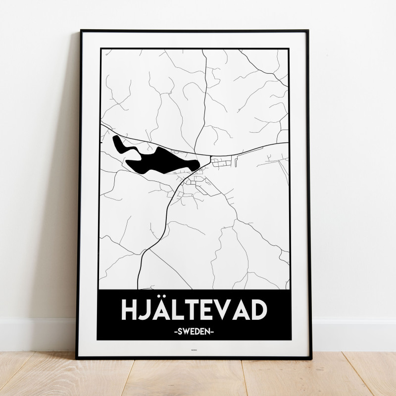 Hjältevad Urban Karta