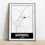 Bispberg Urban Karta