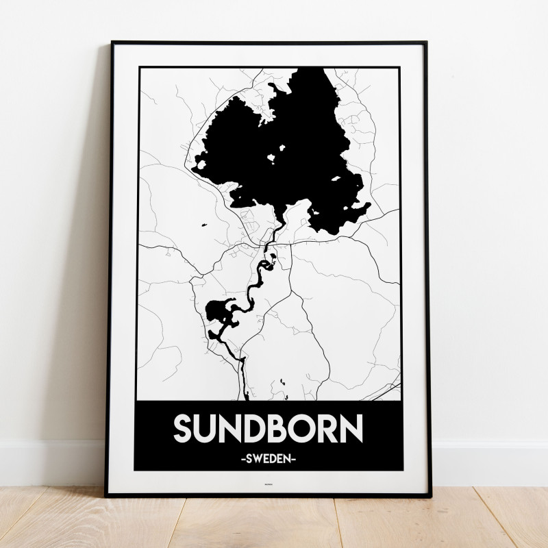 Sundborn Urban Karta