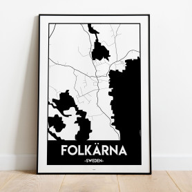 Folkärna Urban Karta