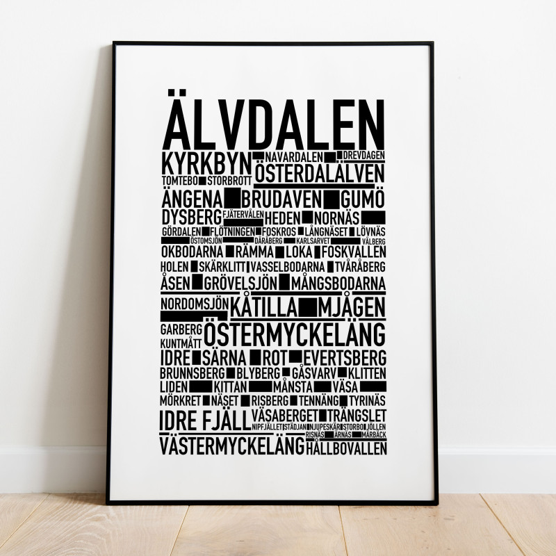 Älvdalen Poster